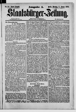 Staatsbürger-Zeitung vom 05.01.1904