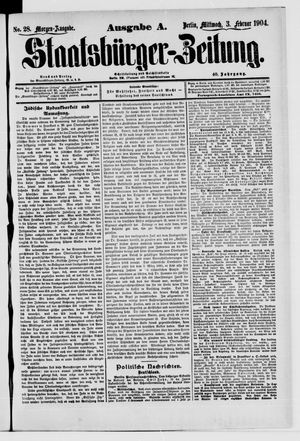 Staatsbürger-Zeitung vom 03.02.1904