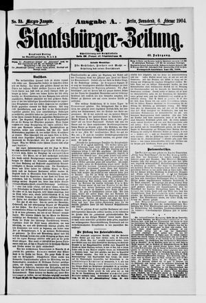 Staatsbürger-Zeitung vom 06.02.1904