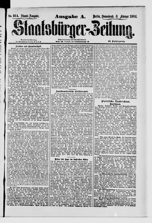 Staatsbürger-Zeitung vom 06.02.1904