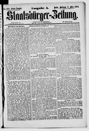 Staatsbürger-Zeitung vom 02.03.1904