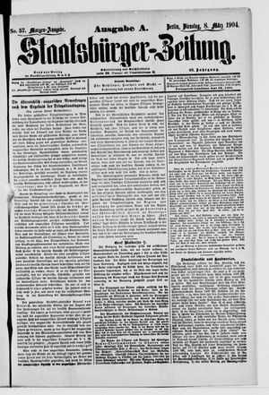 Staatsbürger-Zeitung vom 08.03.1904