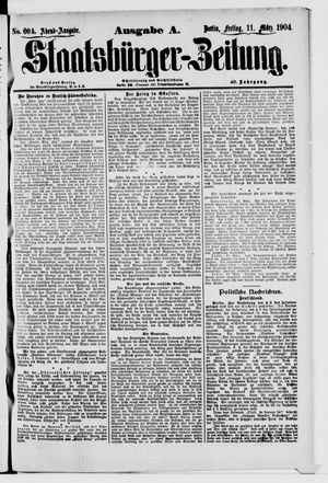Staatsbürger-Zeitung vom 11.03.1904