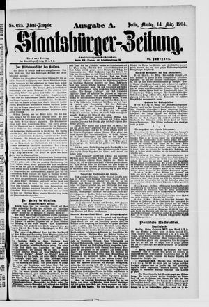 Staatsbürger-Zeitung vom 14.03.1904
