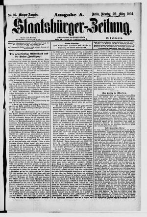 Staatsbürger-Zeitung vom 22.03.1904