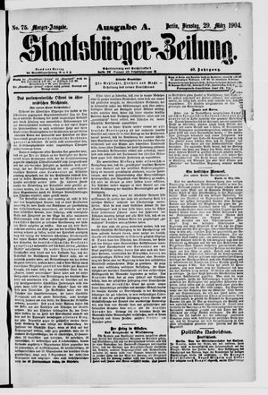 Staatsbürger-Zeitung on Mar 29, 1904