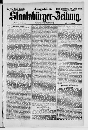 Staatsbürger-Zeitung vom 31.03.1904