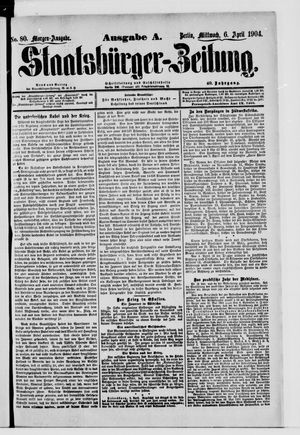 Staatsbürger-Zeitung vom 06.04.1904