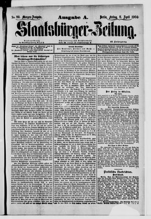Staatsbürger-Zeitung vom 08.04.1904