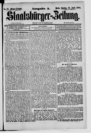 Staatsbürger-Zeitung vom 10.04.1904