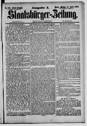 Staatsbürger-Zeitung vom 11.04.1904