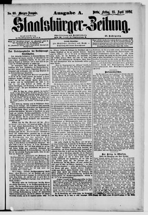 Staatsbürger-Zeitung on Apr 15, 1904