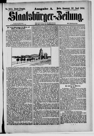 Staatsbürger-Zeitung vom 30.04.1904