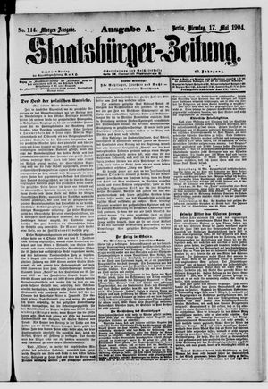 Staatsbürger-Zeitung vom 17.05.1904