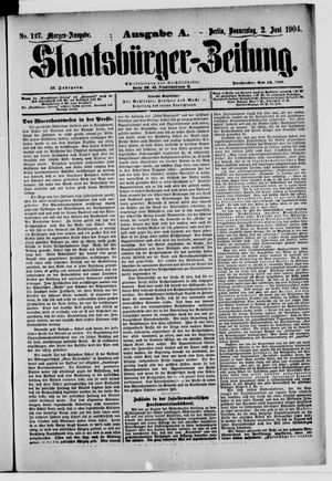 Staatsbürger-Zeitung vom 02.06.1904