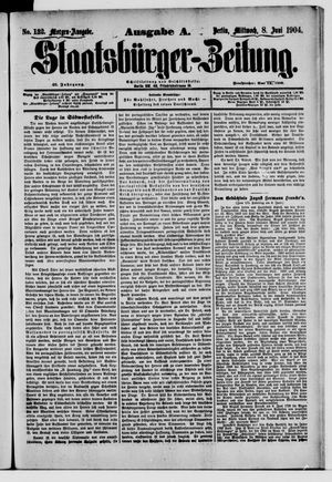 Staatsbürger-Zeitung vom 08.06.1904