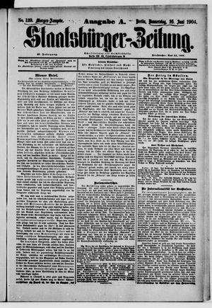 Staatsbürger-Zeitung vom 16.06.1904