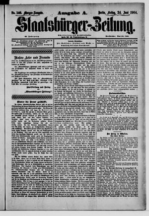 Staatsbürger-Zeitung vom 24.06.1904