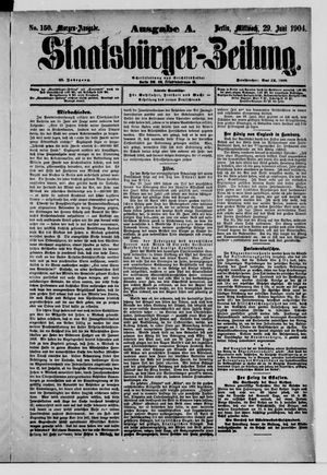 Staatsbürger-Zeitung vom 29.06.1904