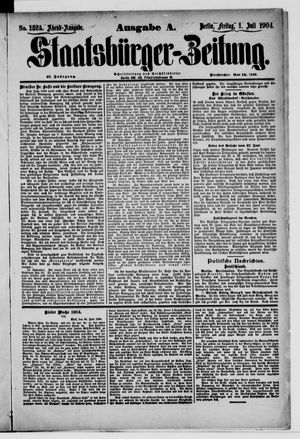 Staatsbürger-Zeitung vom 01.07.1904