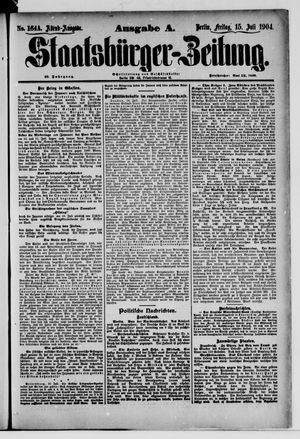 Staatsbürger-Zeitung vom 15.07.1904