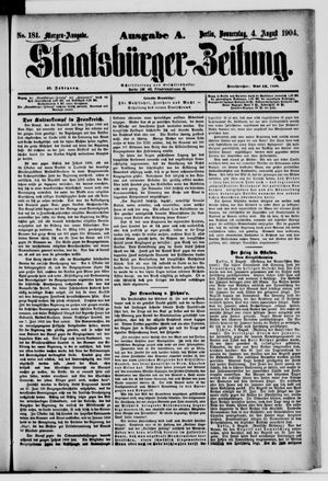 Staatsbürger-Zeitung vom 04.08.1904