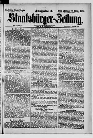 Staatsbürger-Zeitung vom 19.10.1904
