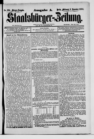 Staatsbürger-Zeitung vom 09.11.1904
