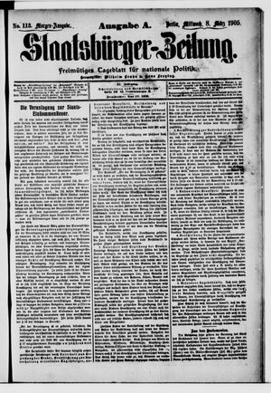 Staatsbürger-Zeitung vom 08.03.1905