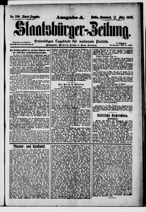 Staatsbürger-Zeitung vom 11.03.1905