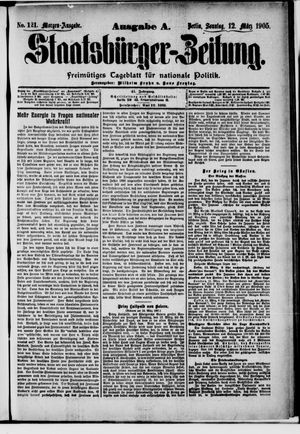 Staatsbürger-Zeitung vom 12.03.1905