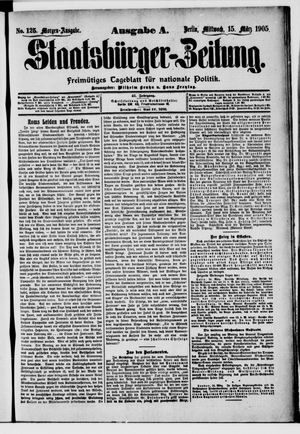 Staatsbürger-Zeitung vom 15.03.1905