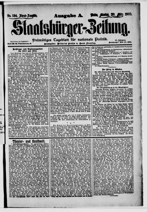 Staatsbürger-Zeitung vom 20.03.1905