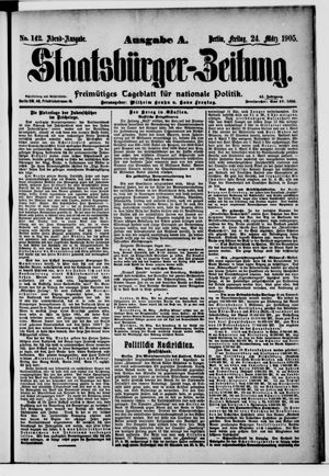 Staatsbürger-Zeitung vom 24.03.1905