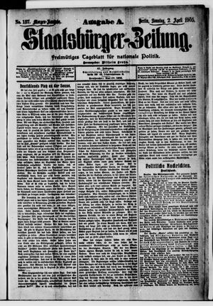 Staatsbürger-Zeitung vom 02.04.1905