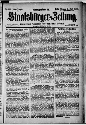 Staatsbürger-Zeitung vom 04.04.1905