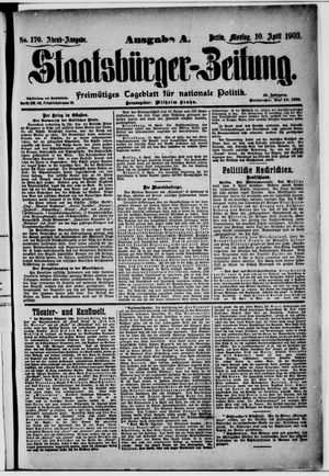 Staatsbürger-Zeitung vom 10.04.1905