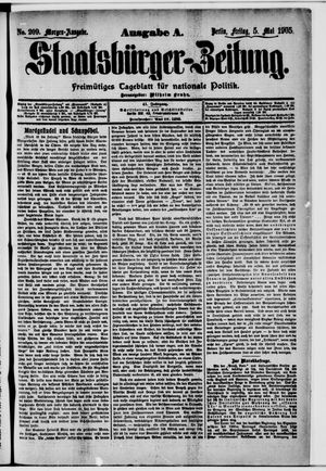Staatsbürger-Zeitung vom 05.05.1905