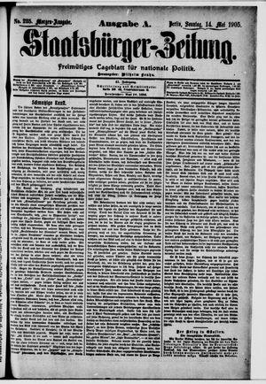 Staatsbürger-Zeitung vom 14.05.1905