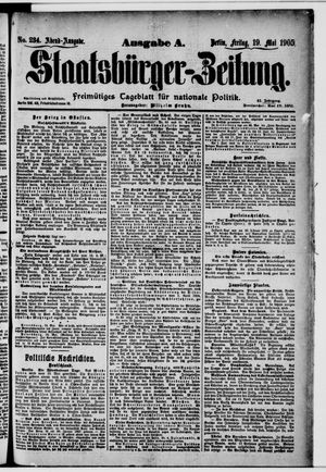 Staatsbürger-Zeitung vom 19.05.1905
