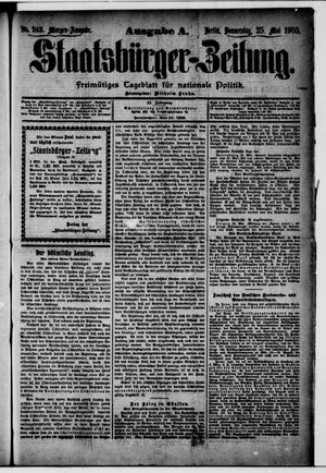 Staatsbürger-Zeitung vom 25.05.1905