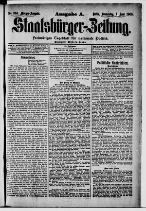 Staatsbürger-Zeitung vom 01.06.1905
