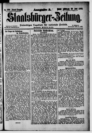 Staatsbürger-Zeitung vom 21.06.1905