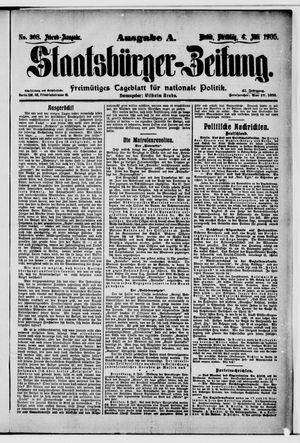 Staatsbürger-Zeitung vom 04.07.1905