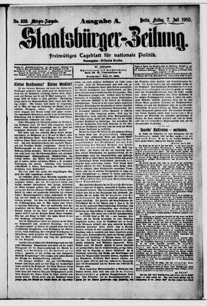 Staatsbürger-Zeitung vom 07.07.1905
