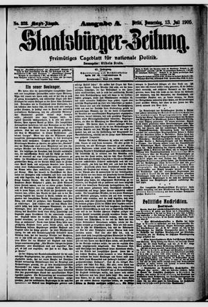 Staatsbürger-Zeitung vom 13.07.1905