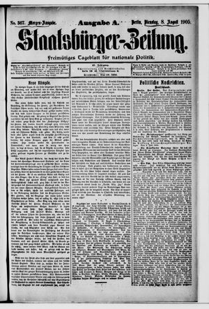 Staatsbürger-Zeitung vom 08.08.1905