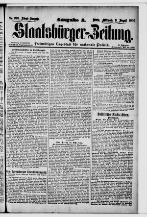 Staatsbürger-Zeitung on Aug 9, 1905