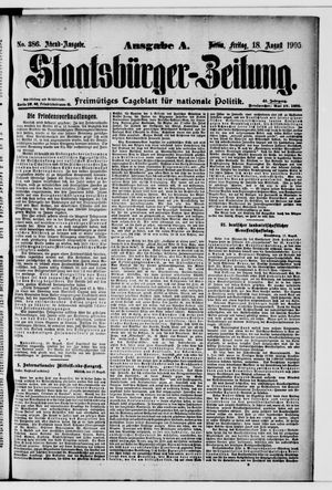 Staatsbürger-Zeitung vom 18.08.1905