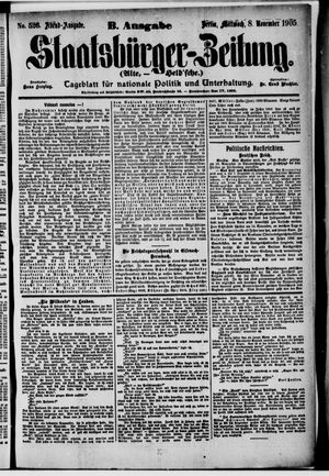 Staatsbürger-Zeitung vom 08.11.1905